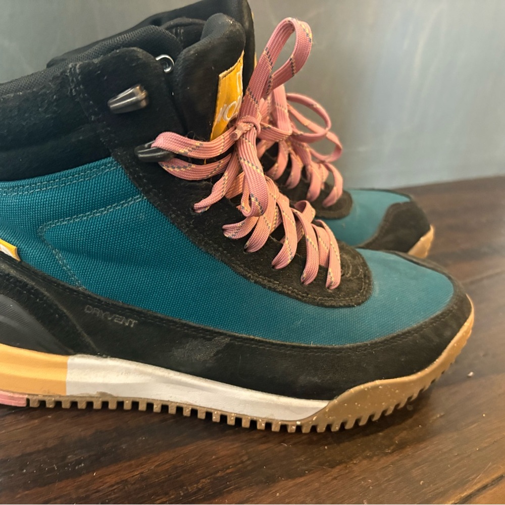 The North Face Teal and Black Women's hiking. Back shop to Berkeley